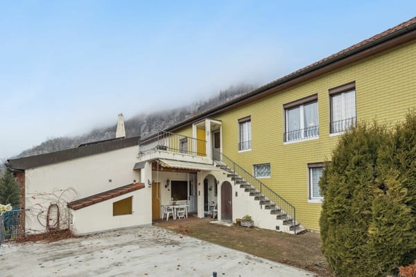 Vallorbe - Maison de 7p. à rénover avec atelier et jardin 16