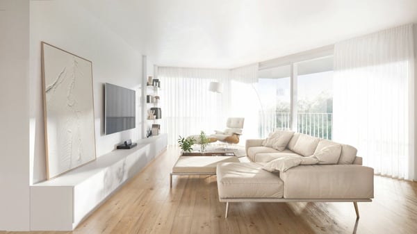 Magnifique et spacieux appartement de 3,5 pièces, situé dans un environnement calme et bucolique 3