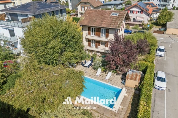 Yverdon - Villa individuelle avec piscine 2