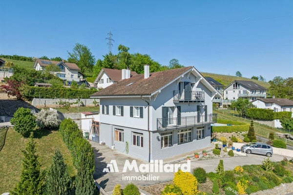Valeyres-sous-Montagny - Maison individuelle de 2 appartements avec atelier et piscine 4