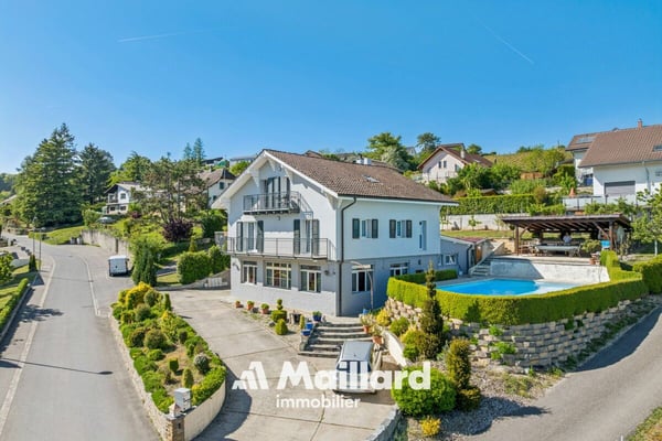 Valeyres-sous-Montagny - Maison individuelle de 2 appartements avec atelier et piscine 20