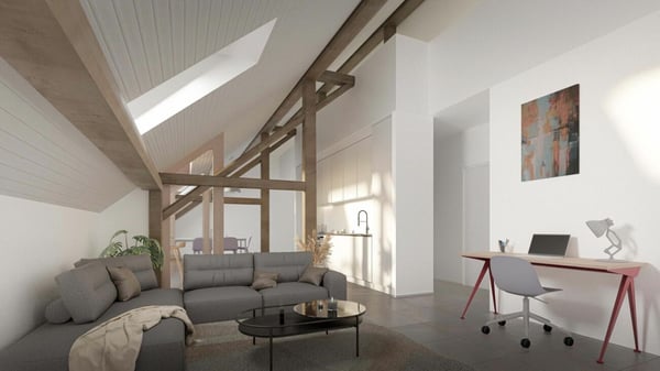 Cronay - Appartement neuf de 5,5 pièces avec grande terrasse et espace extérieur privatif 9