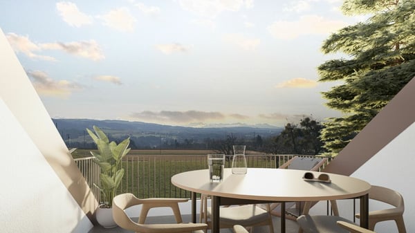 Cronay - Appartement neuf de 5,5 pièces avec grande terrasse et espace extérieur privatif 10