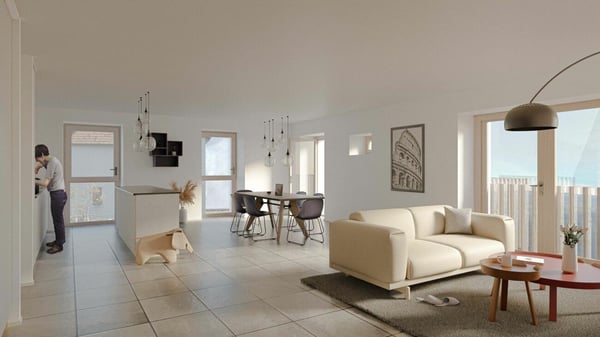 Cronay - Appartement neuf de 5,5 pièces avec grande terrasse et espace extérieur privatif 4