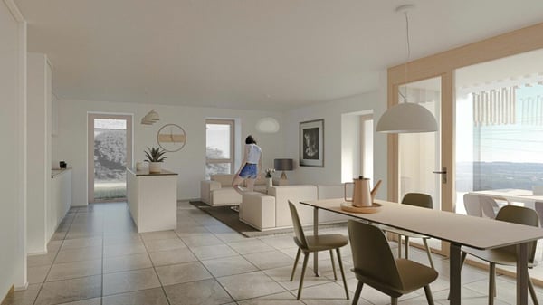 Cronay - Appartement neuf de 5,5 pièces avec grande terrasse et espace extérieur privatif 7