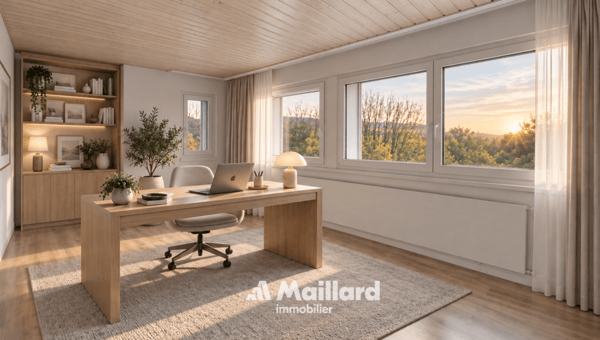 Villa individuelle d'exception avec vue dégagée sur la nature 4