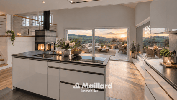 Villa individuelle d'exception avec vue dégagée sur la nature 2