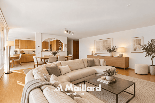 Spacieux et lumineux appartement de 5.5 pièces idéalement situé avec belles échappées sur le lac 3