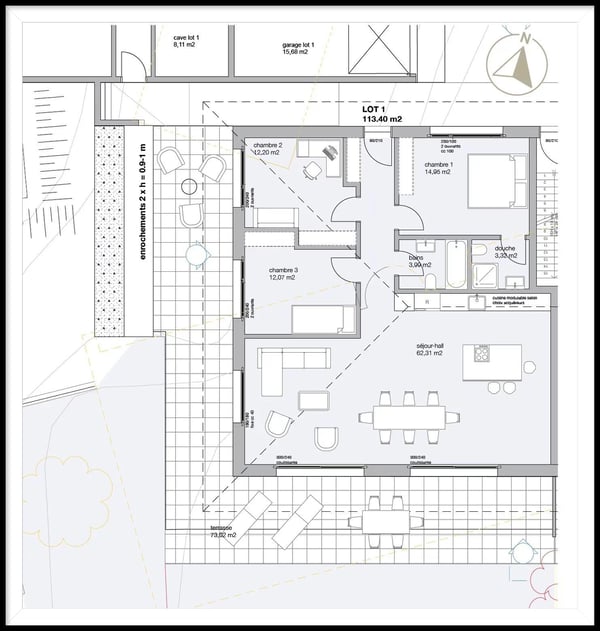 Appartement neuf à Lutry avec jardin 3