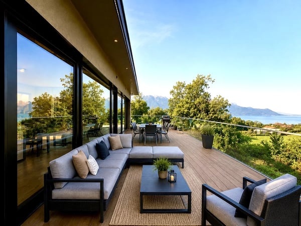 Villa moderne Vue lac. 1