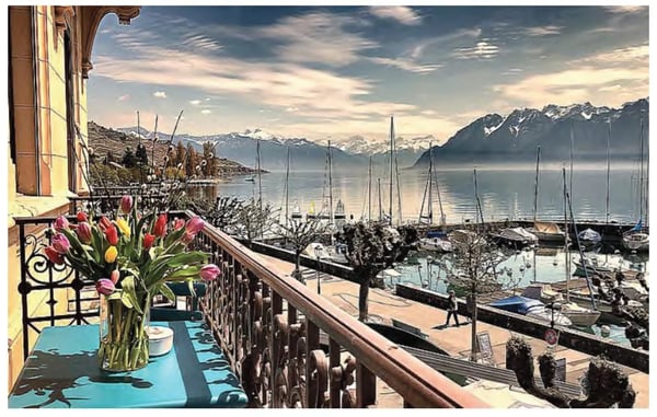 Grand appartement neuf à Lutry avec jardin 12