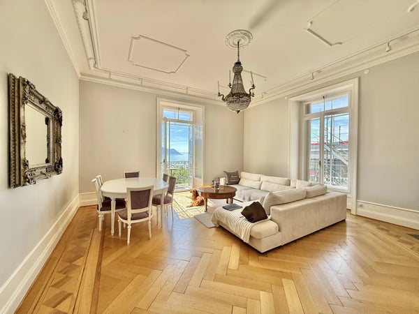 Appartement de charme à Montreux avec vue imprenable 1