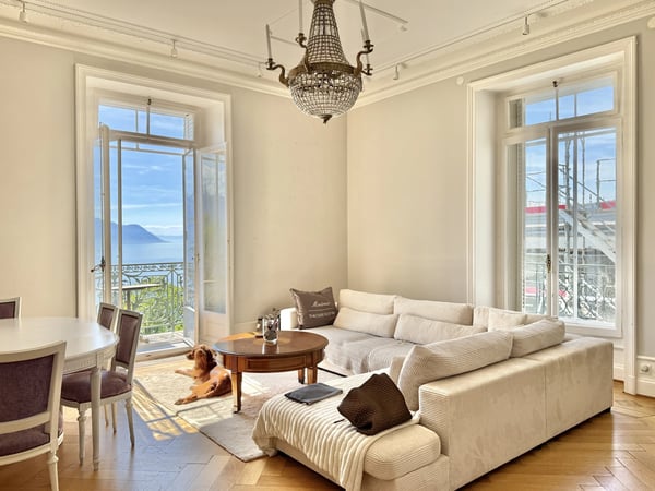 Appartement de charme à Montreux avec vue imprenable 2