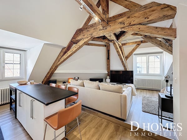 EN EXCLUSIVITÉ - Appartement style loft rénové au centre d'Aubonne 3