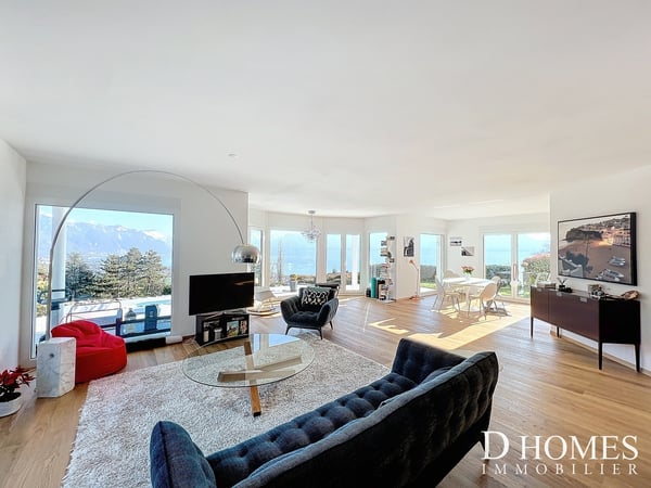 EN EXCLUSIVITÉ I Magnifique villa avec vue imprenable sur le lac 1