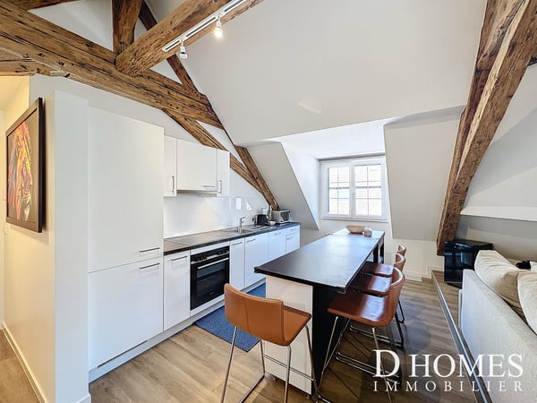 EN EXCLUSIVITÉ - Appartement style loft rénové au centre d'Aubonne 2