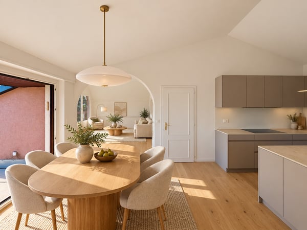 SITUATION EXCLUSIVE I Superbe appartement de 5,5 pièces en attique 3