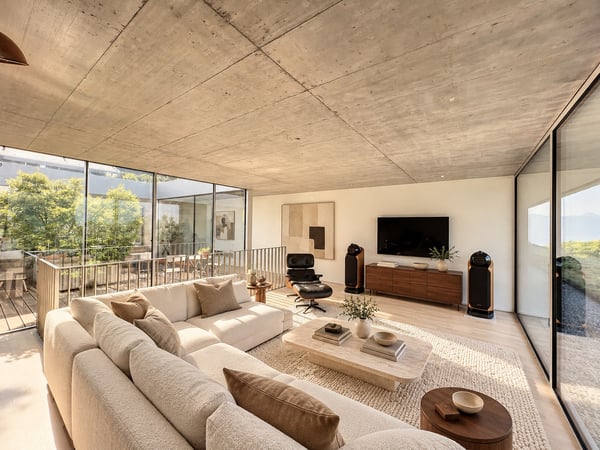 EN EXCLUSIVITÉ I Villa contemporaine en duplex avec vue sur le lac 8