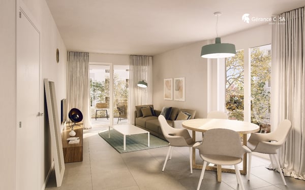 Appartement neuf de 4 pièces à quelques pas de la gare de Genève 5