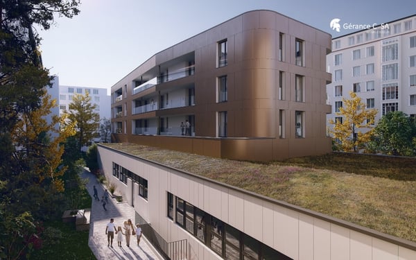 Appartement neuf de 3 pièces à quelques pas de la gare de Genève 5