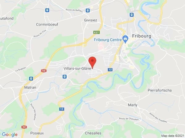 1 place de parking extérieure à louer à Villars-sur-Glâne 2