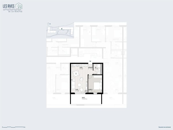 Châtel-Saint-Denis - Appartement neuf 2.5 pièces de 62 m² avec balcon 5