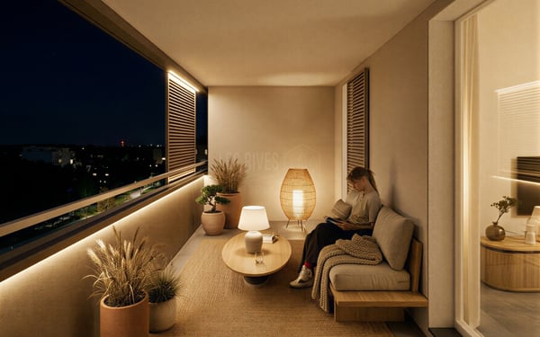 Châtel-Saint-Denis - Appartement neuf 5.5 pièces de 122 m² - Balcon 2