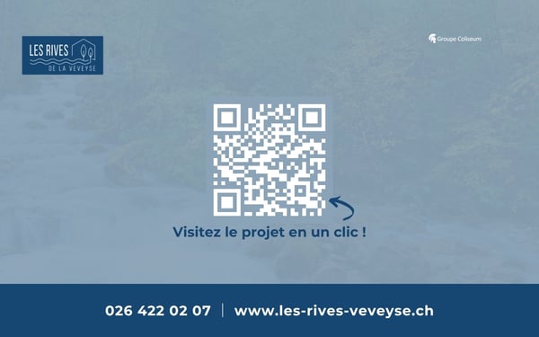 Châtel-Saint-Denis - Appartement neuf 5.5 pièces de 122 m² - Balcon 7