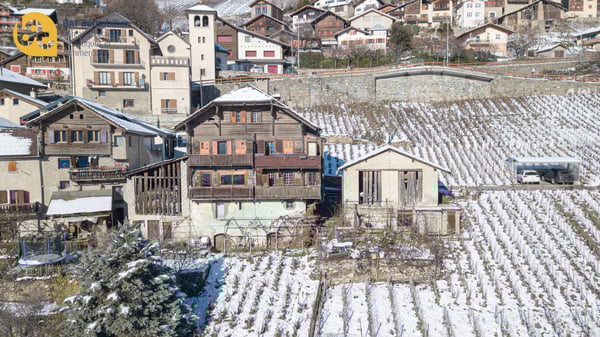Ollon - Immeuble Historique avec Granges à Rénover 1