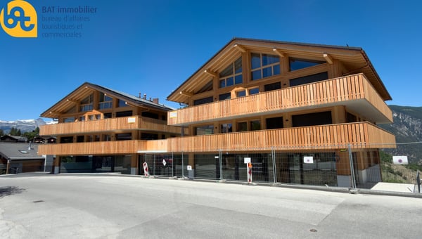 Promotion Les Échères à Vercorin - Derniers attiques neufs en duplex au cour du village 1