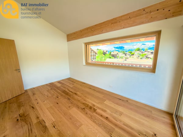 Promotion Les Échères à Vercorin - Derniers attiques neufs en duplex au cour du village 9