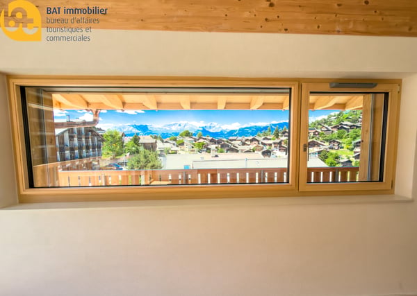 Promotion Les Échères à Vercorin - Derniers attiques neufs en duplex au cour du village 5