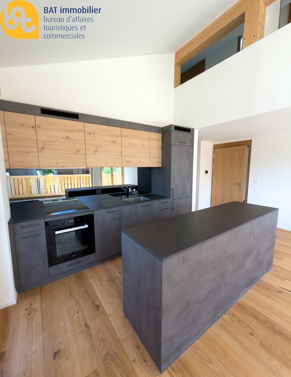 Promotion Les Échères à Vercorin - Derniers attiques neufs en duplex au cour du village 4