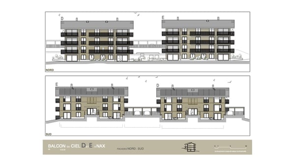 Balcon du Ciel à Nax - Résidences principales du studio au 4 pièces, actuellement sous charpente, avec fin des travaux prévue pour l'hiver 2026/2027 9