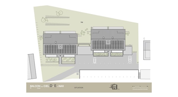 Balcon du Ciel à Nax - Résidences principales du studio au 4 pièces, actuellement sous charpente, avec fin des travaux prévue pour l'hiver 2026/2027 6
