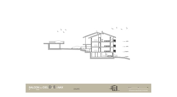 Balcon du Ciel à Nax - Résidences principales du studio au 4 pièces, actuellement sous charpente, avec fin des travaux prévue pour l'hiver 2026/2027 7