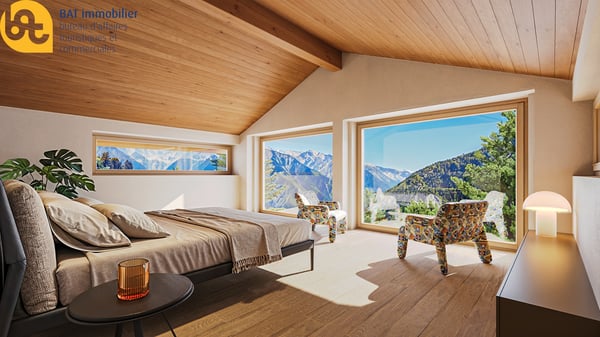 Vercorin - Chalet Anniviers avec garage-box, début des travaux mai 2025 2