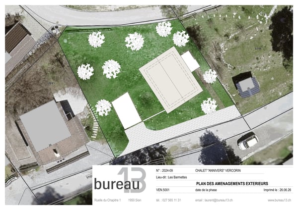 Vercorin - Chalet Anniviers avec garage-box, début des travaux mai 2025 11
