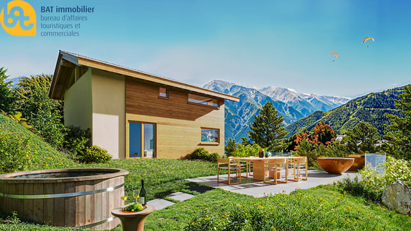 Vercorin - Chalet Anniviers avec garage-box, début des travaux mai 2025
