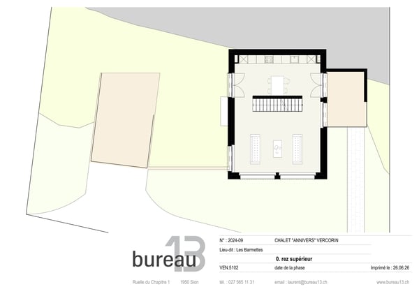Vercorin - Chalet Anniviers avec garage-box, début des travaux mai 2025 12