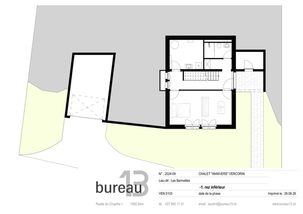 Vercorin - Chalet Anniviers avec garage-box, début des travaux mai 2025 13