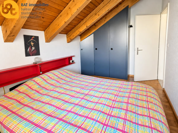 Vercorin - Roches-Hombes - R2 avec accès indépendant, beaux volumes et ambiance chalet 10