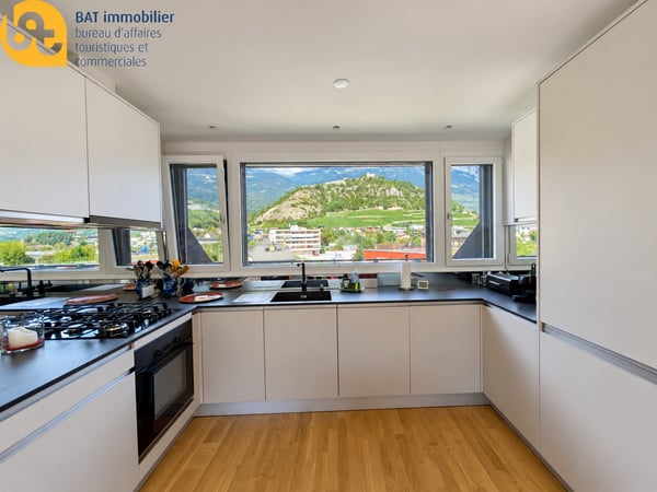 Sierre - Attique de 3 pièces avec superbe vue sur les montagnes 7