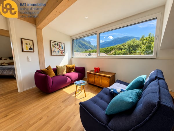 Sierre - Attique de 3 pièces avec superbe vue sur les montagnes 3