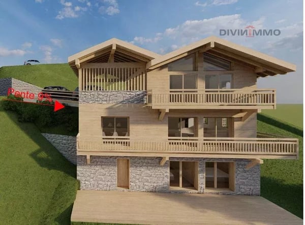 Chalet de standing de 5.5 pièces sur plan, vue panoramique. 4