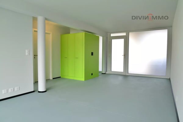 Modern 1.5-room apartment with vegetable garden 3