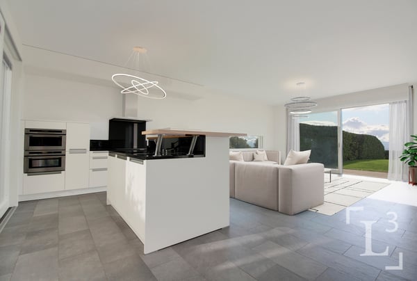 Appartement avec jardin et vue panoramique sur le lac 8