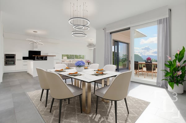 Appartement avec jardin et vue panoramique sur le lac 6