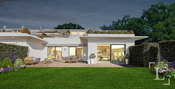 Appartement avec jardin et vue panoramique sur le lac 1