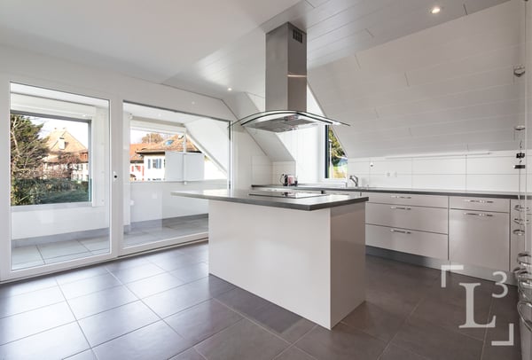 Duplex en attique avec grand balcon et vue lac 8